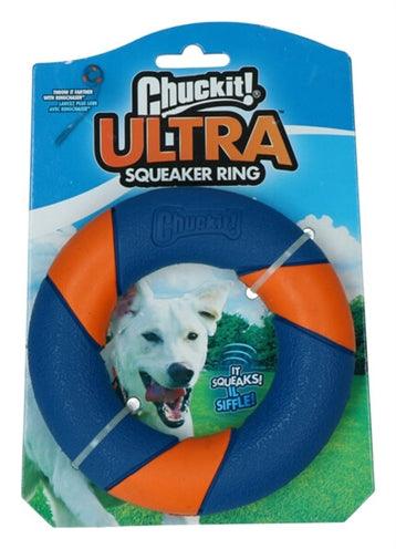 Chuckit Ultra Squeaker Ring - Hours of active play fun - Image 3
