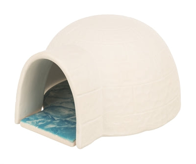 Trixie Hamster Igloo with Cooling Plate Ceramic White - Image 2