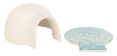 Trixie Hamster Igloo with Cooling Plate Ceramic White - Image 3