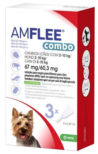 Amflee Combo Spot-On – Protection against fleas, ticks and eggs/larvae (dog)