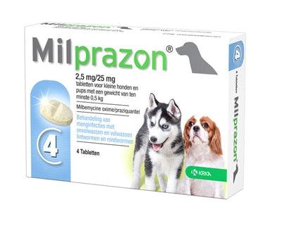 Krka Milprazon Deworming Tablets Dog