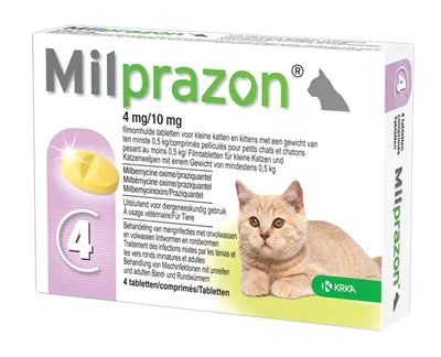 KRKA Milprazon Deworming Tablets Cat – 16 mg / 40 mg - Complete protection - Image 3