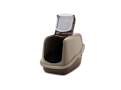 Savic Cat Litter Box Nestor Mocha / Brown - Image 3