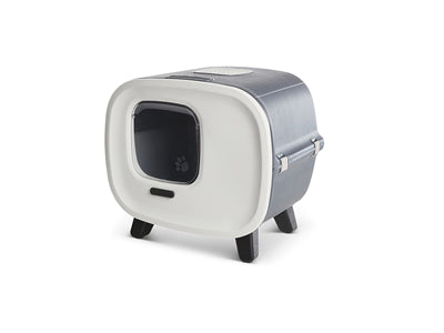 Savic Cat Litter Box Mira Deluxe Anthracite / White