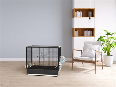 Savic Primo 60 Birdcage, Knock Down, Black - Image 2