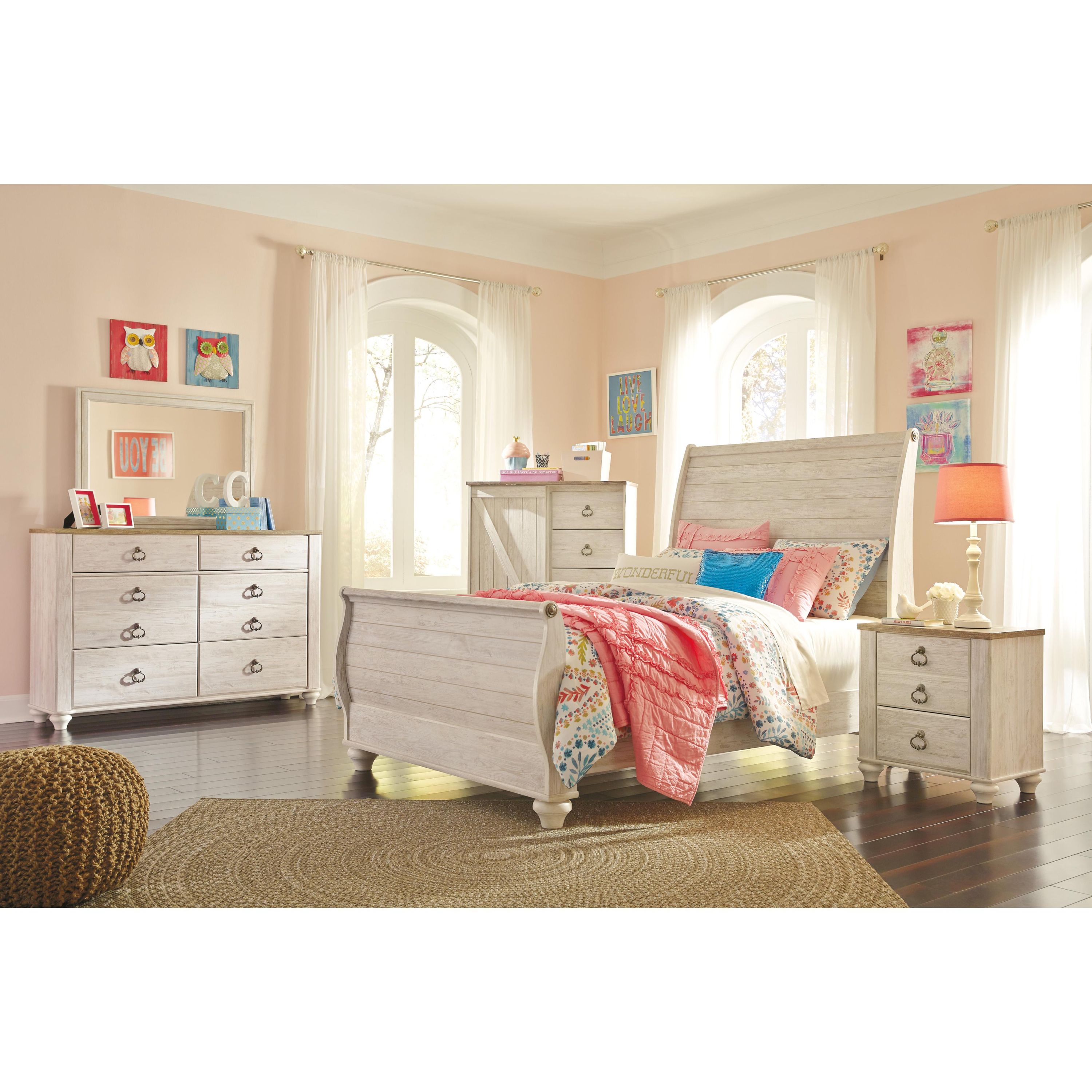 Signature Design by Ashley Willowton 4-Drawer Kids Chest B267-48 - Image 3