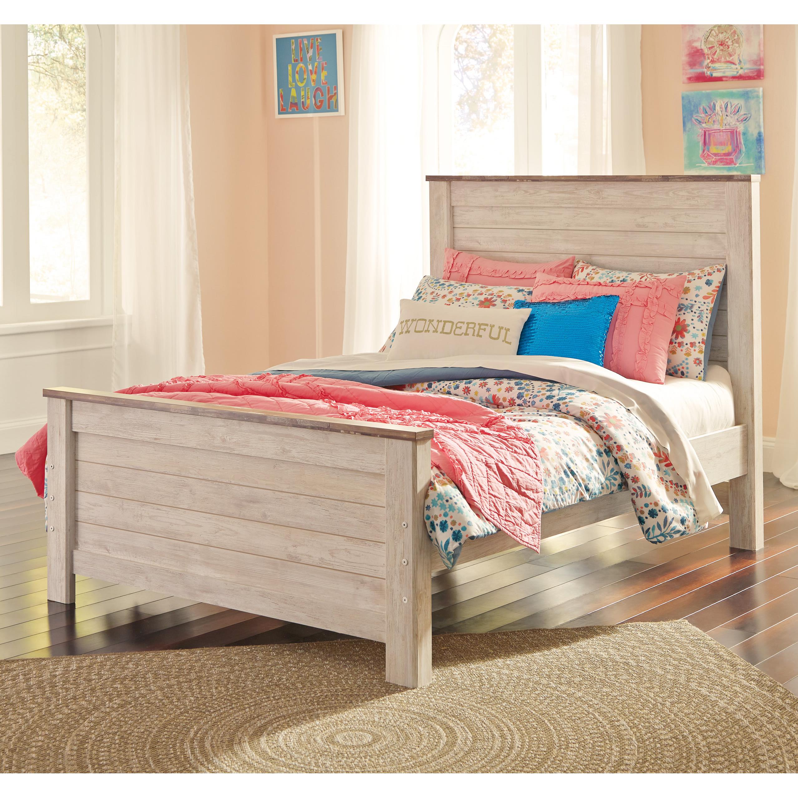 Signature Design by Ashley Willowton B267B17 Full Panel Bed - Image 1