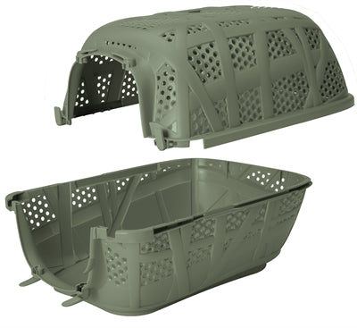 Imac Carry Sport 2nd Life Travel Basket, Recycled Green - Image 3