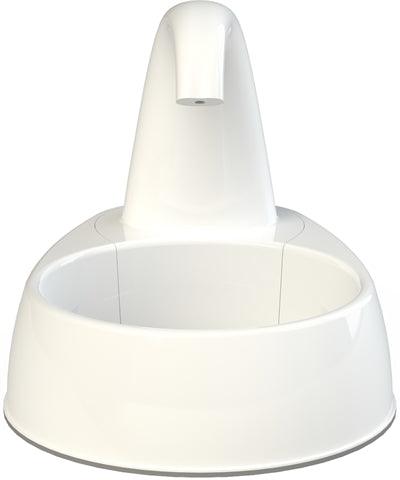 Trixie Curved Stream Drinking Fountain, Plastic, White - Image 3