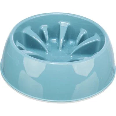 Trixie Slow Feeding Food Bowl, Plastic/Tpr, Assorted
