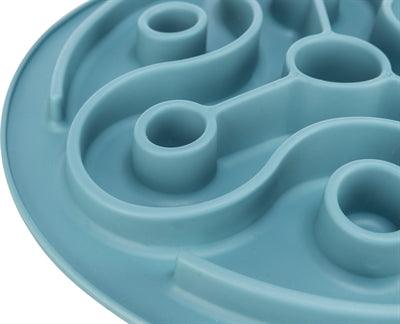 Trixie Slow Feeding Mat, TPE, Blue - Image 3