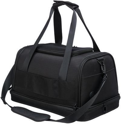 Trixie Plane Airplane Bag – Black – 44 x 28 x 25 cm – For traveling with small dogs and cats