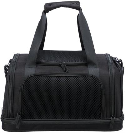 Trixie Plane Airplane Bag – Black – 44 x 28 x 25 cm – For traveling with small dogs and cats - Image 2