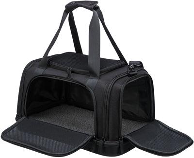 Trixie Plane Airplane Bag – Black – 44 x 28 x 25 cm – For traveling with small dogs and cats - Image 3