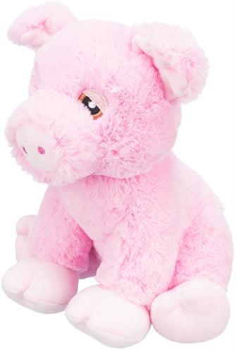 Trixie Be Eco Pig Edison Plush Recycled Pink - soft and sustainable dog cuddly toy - Image 2