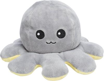 Trixie Octopus Reversible Plush Gray/Yellow - Cheap Dog Toys - Image 2
