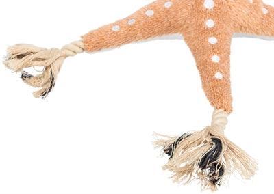 Trixie Be Nordic Starfish Jane Plush/Rope Beige - 32 cm (pack of 2) - Image 3