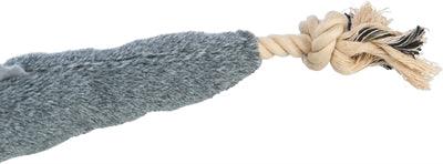 Trixie Be Nordic Eel Karl Plush / Rope Gray - Available in 2 sizes - Image 3
