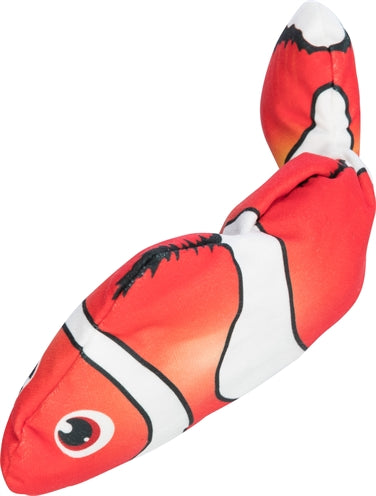 Trixie Spartel Fish Fabric Catnip Orange - Image 3