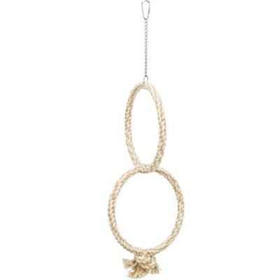 Trixie Double Rope Ring Natural - Image 1