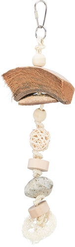 Trixie Natural Toy Coconut / Rattan / Lava Stone Natural - Image 1