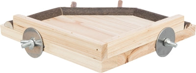 Trixie Landing Pad with Perches, Natural Wood - Image 2