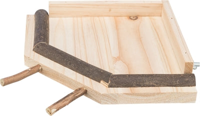 Trixie Landing Pad with Perches, Natural Wood - Image 3