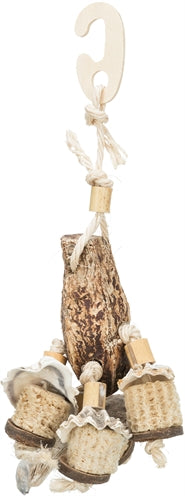 Trixie Natural Toy Mahogany/Shells - Image 1