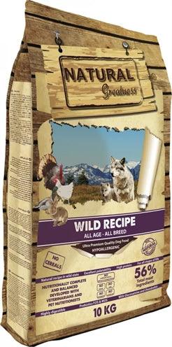 Natural Greatness Wild Recipe - Hypoallergenic Dry Game Food - 2 kg or 10 kg - Image 2