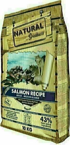 Natural Greatness kibble - Salmon Sensitive for dogs with sensitive digestion - 10 kg - Image 1