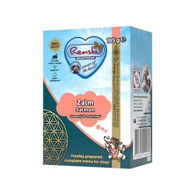 Renske Freshly Prepared Salmon Meal – convenient for on the go – 24 x 185 gr