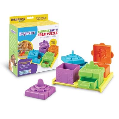 Brightkins Surprise Party Treat Puzzle - interactive dog toy - includes slow feeder function - Image 3