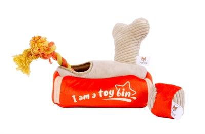 Fofos Hide & Seek With Bone / Floss Rope / Ball – Interactive search game for dogs