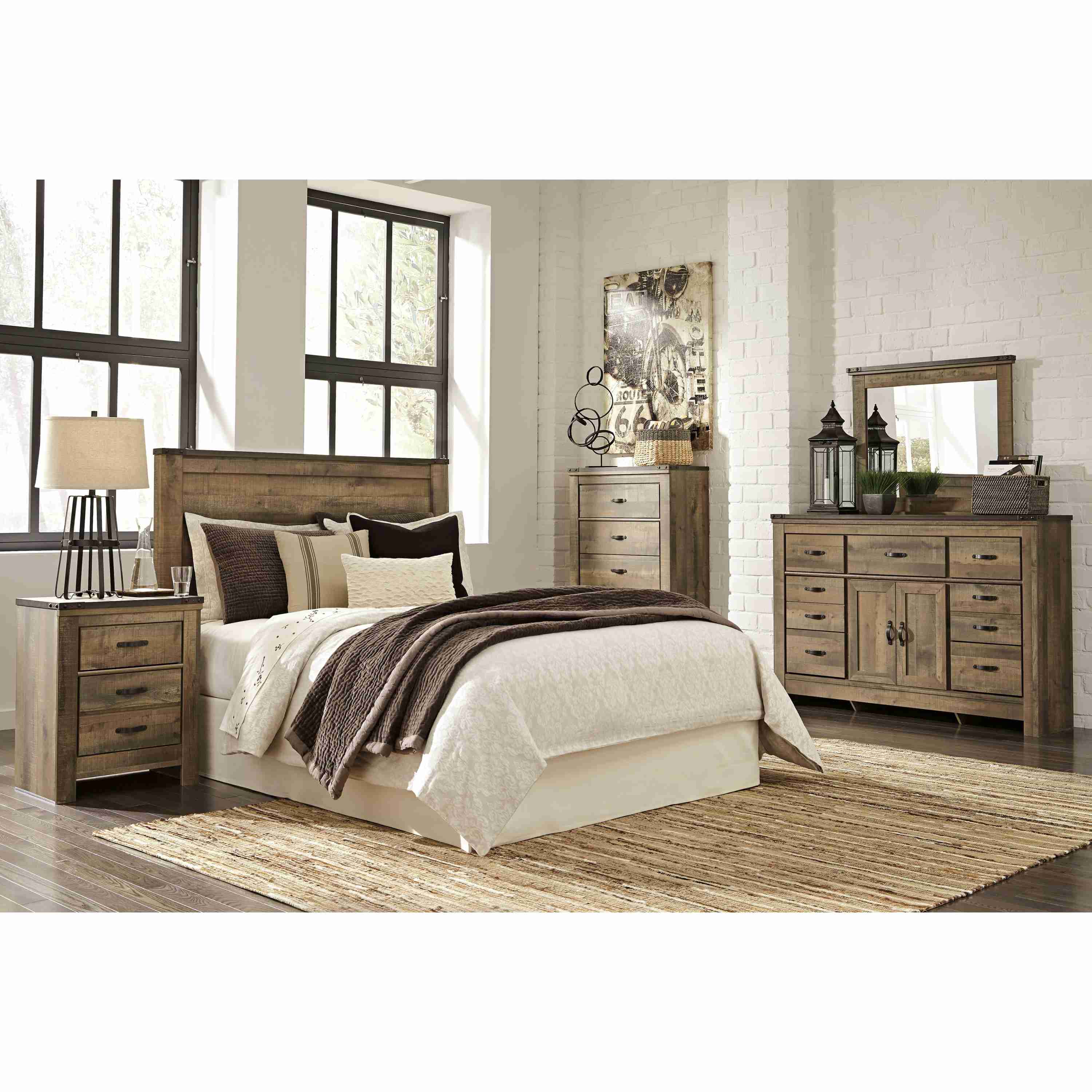 Signature Design by Ashley Trinell 2-Drawer Kids Nightstand B446-92 - Image 3