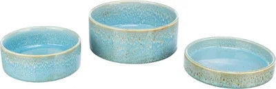 Trixie Ceramic Food/Water Bowl, Blue - Image 2