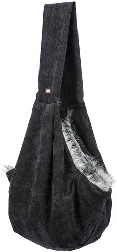 Trixie Dog Carrier Soft Black/Gray – Walking with puppies or small dogs