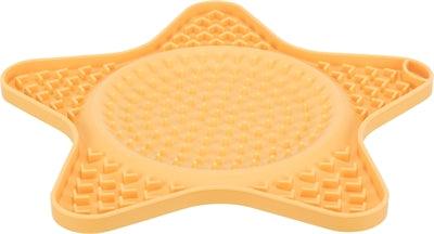 Trixie Lick’n’snack Mat Star Silicone Yellow