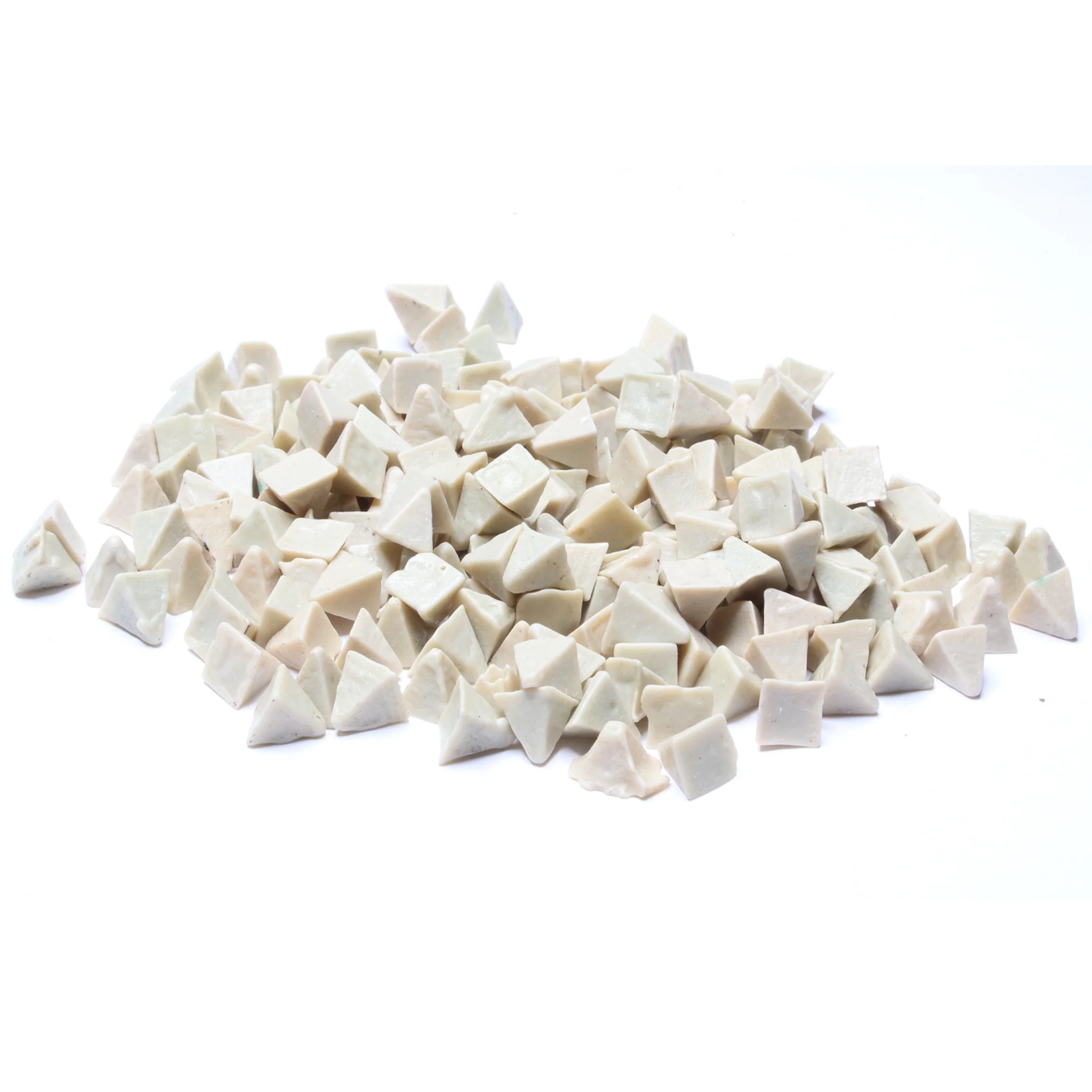 Raytech White Pyramid Media - Very Fine Cut Tumbling Media - Image 2