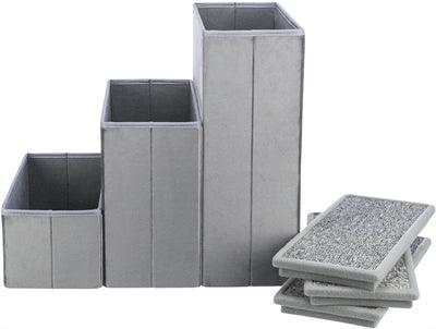 Trixie Stairs with Storage Space Gray - For safe climbing on furniture - Image 3