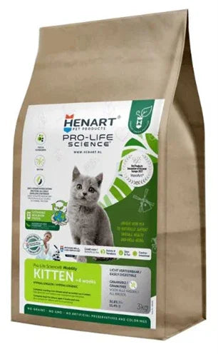 Henart Insect Cat Junior With Hem Eggshell Membrane – Grain-free and sustainable cat food for kittens and young cats - Image 1