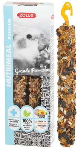 Zolux Nutrimeal Stick Large Parrot/Parakeet Sunflower Seeds