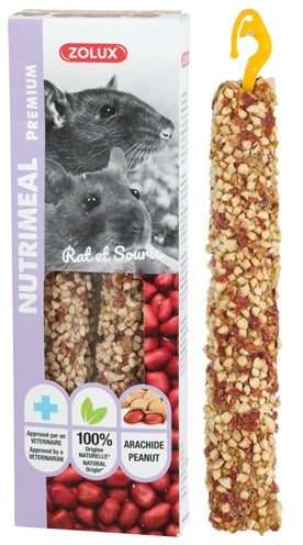 Zolux Nutrimeal Stick Rat/Mouse Peanut