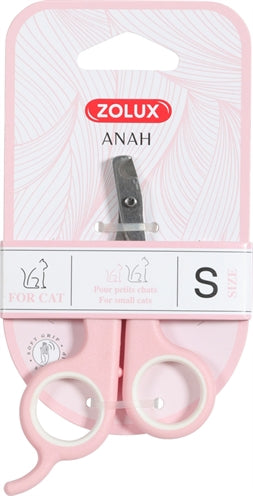 Zolux Anah Nail Scissors Pink/White