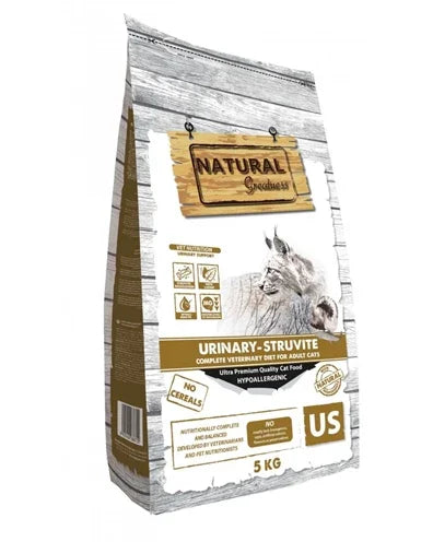 Natural Greatness Veterinary Diet Cat Urinary Struvite Complete – Cat food for urinary tract problems – 5 kg - Image 1