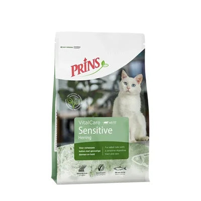 Prins Cat Vital Care Adult Sensitive Hypoallergenic – Cat food for sensitive cats – 4 kg - Image 1