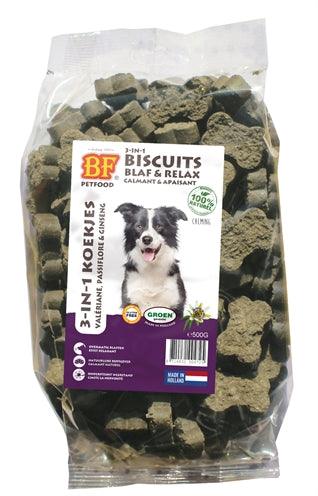 Bf Petfood 3 In 1 Dog Biscuits Bark & ​​Relax
