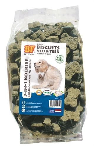 Bf Petfood 3 In 1 Dog Biscuits Flea & Tick