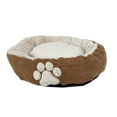 Hugs Dog Bed Oval Mocha Brown – For puppies or small dogs