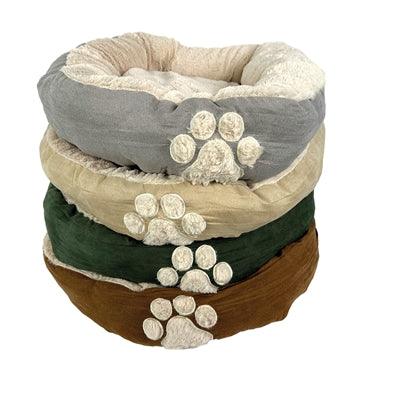 Hugs Dog Bed Oval Mocha Brown - For puppies or small dogs - Image 2