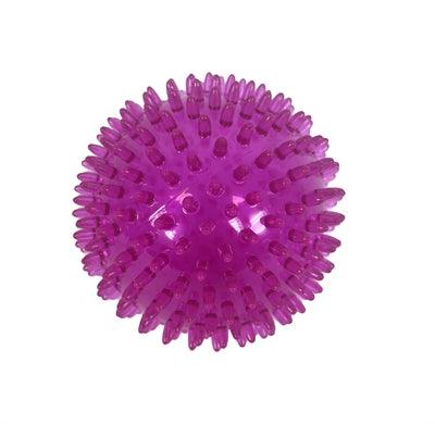 Zolux Pop TPR Spiky Ball Pink – Fetch Ball with Gum Massage – 8 cm - Image 2
